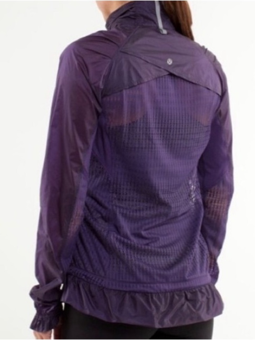 Lululemon Run Wild Jacket Purple Concord Grape size 4 Windbreaker Jacket - Women - Picture 2 of 12
